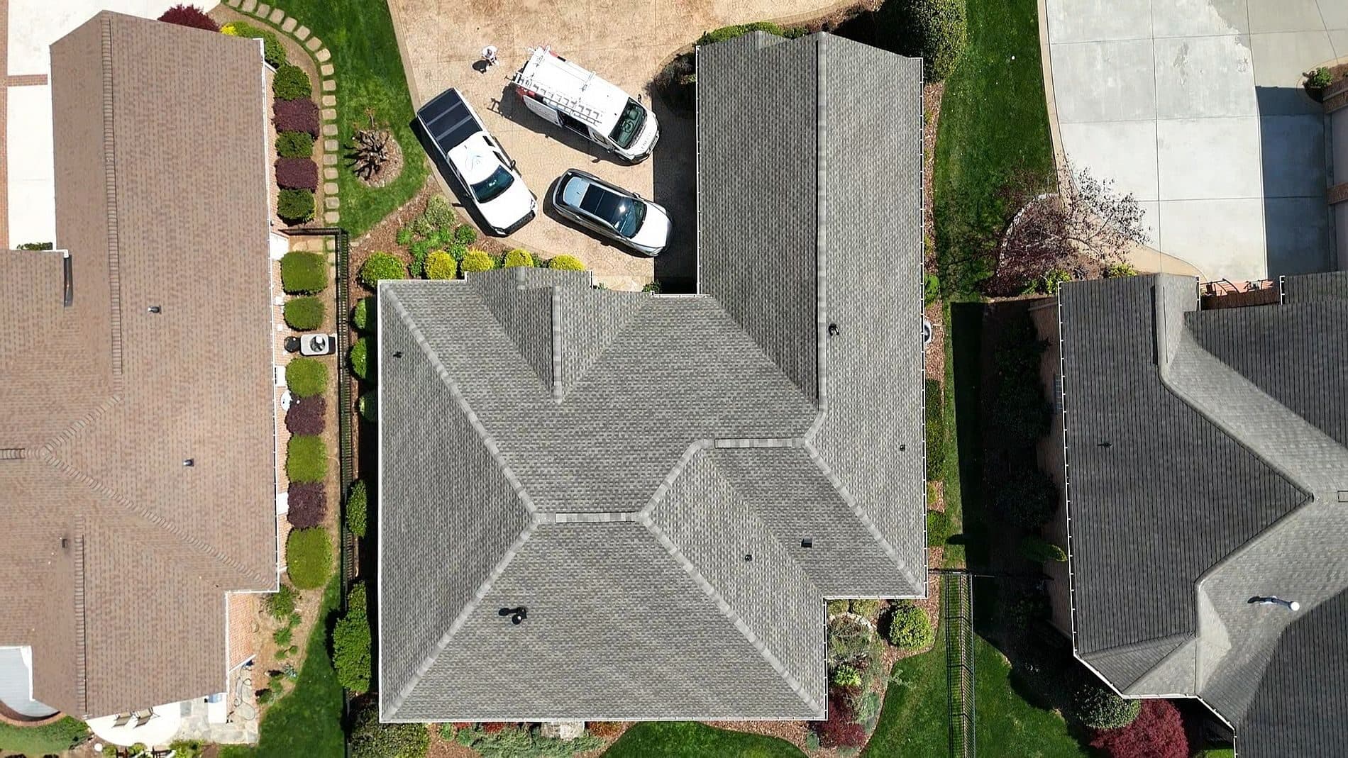 Wind damage insurance claim — after