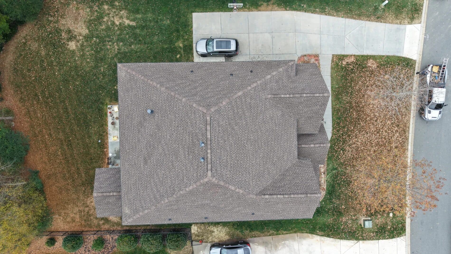 Complete shingle replacement — after